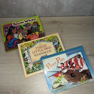 📚✨ Vintage Pop-Up Children’s Book Lot | Classic Fairy Tales ✨📚